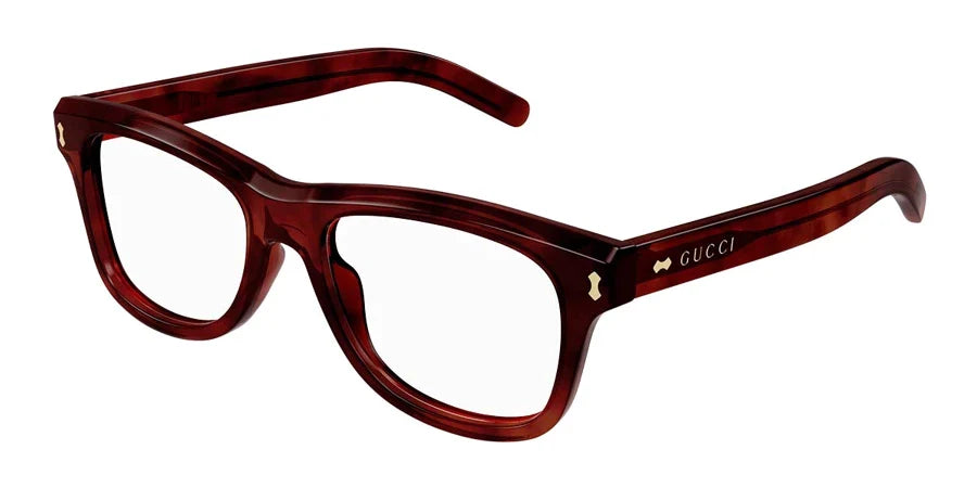 Gucci 1526O Red Tortoise 007 Size 52,  Frame - Dayal Opticals
