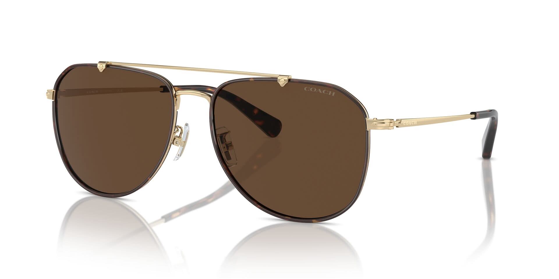 COACH HC7164 CR626 90053G 59 SUNGLASSES
