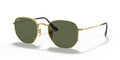 RAYBAN RB3548N HEXAGONAL 001/58 51 SUNGLASSES