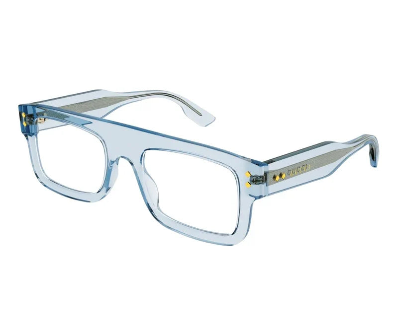Gucci 1185O Light Blue 004 Size 52, Frame - Dayal Opticals