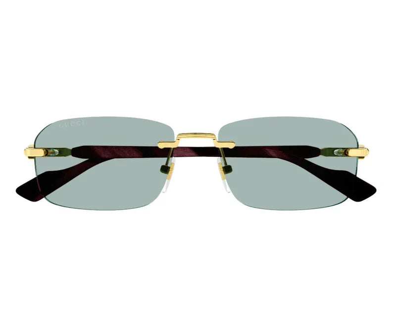Gucci 1221S Gold & Burgundy 003 Size 56,  Frame - Dayal Opticals