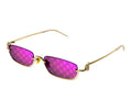 Gucci 1278S Gold & Violet 005 Size 55, Sunglasses - Dayal Opticals