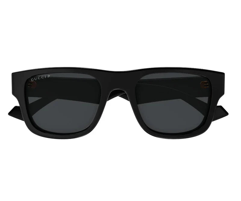 Gucci 1427S Black & Grey 002 Size 53, Sunglasses - Dayal Opticals