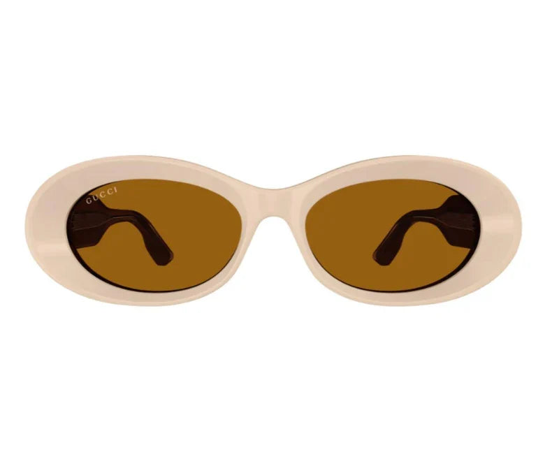 Gucci 1527S Beige & Brown 004 Size 54, Sunglasses - Dayal Opticals