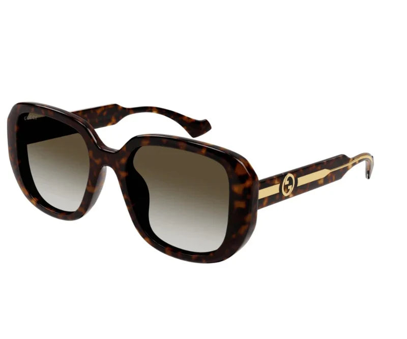 Gucci 1557SK Havana 002 Size 54, Sunglasses - Dayal Opticals