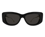 Gucci 1566S Gold & Black 001 Size 55, Sunglasses - Dayal Opticals