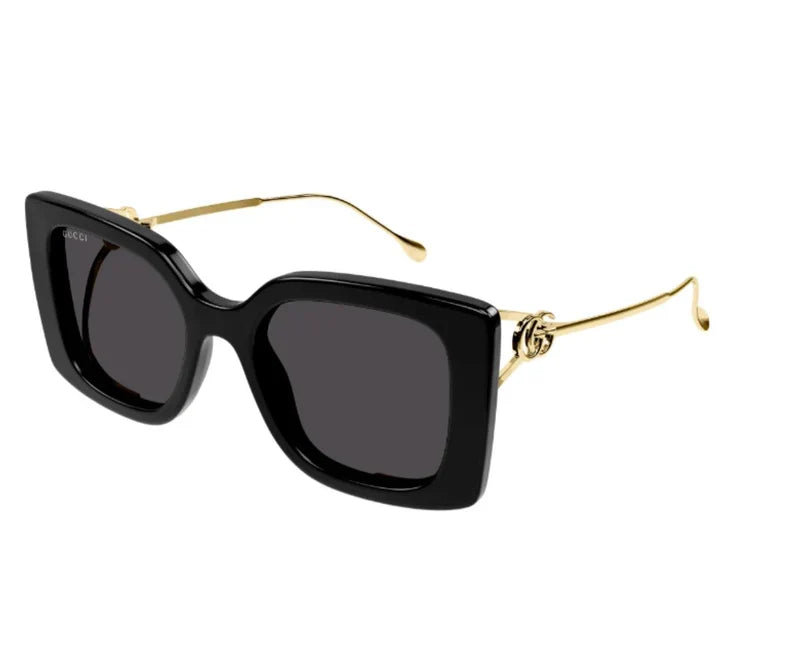 Gucci 1567SA Black 001 Size 54, Sunglasses - Dayal Opticals