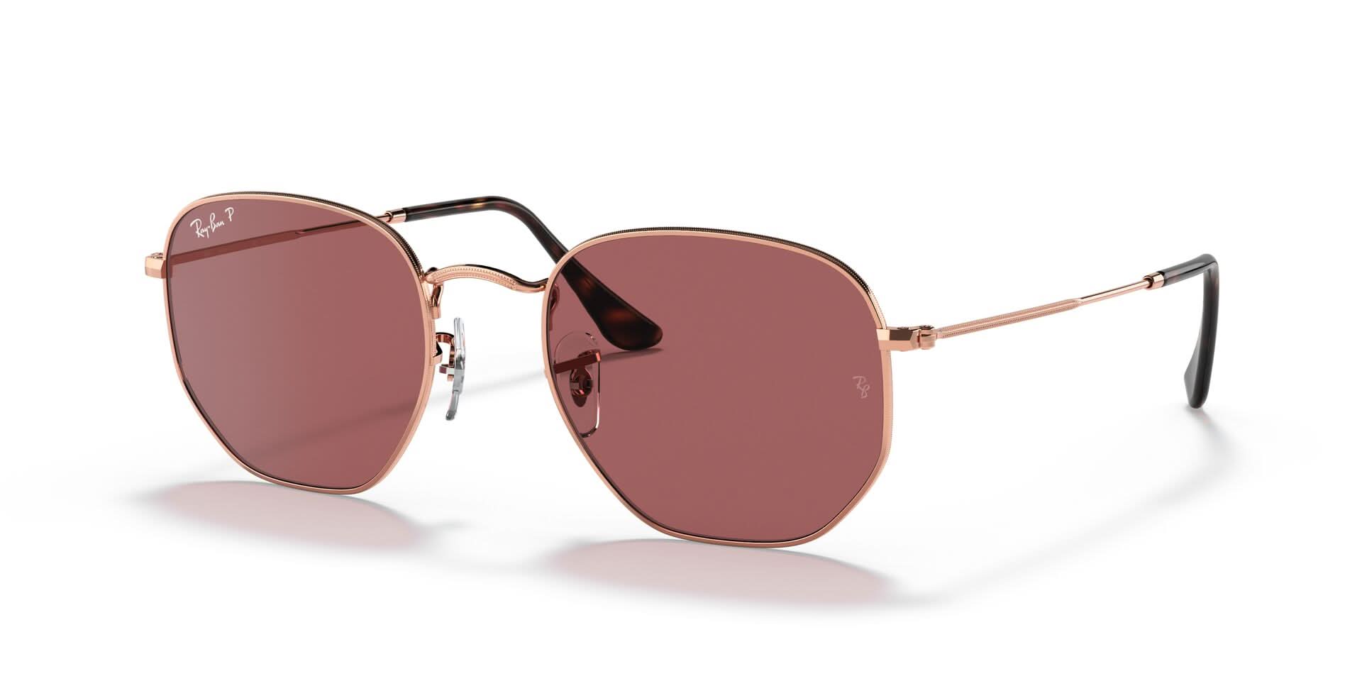 RAYBAN RB3548N HEXAGONAL 9202AF 51 SUNGLASSES