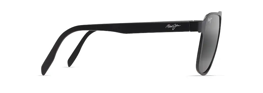 Maui Jim 2nd Reef Satin Black 607-02 Sunglasses, Size 59 – Dayal Opticals
