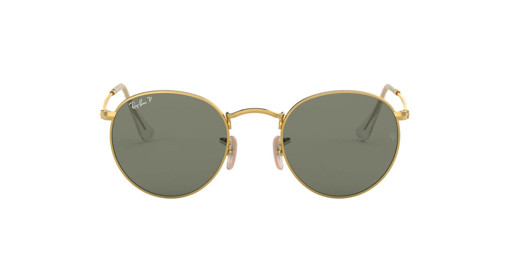 RAYBAN RB3447 ROUND METAL 001/58 50 SUNGLASSES