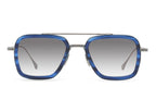 DITA 7806T FLIGHT 006 BLU SIL 52 SUNGLASSES