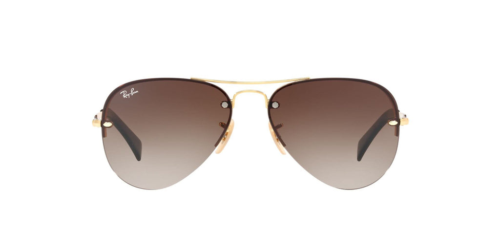 RAYBAN RB3449I RB3449 001/13 59 SUNGLASSES