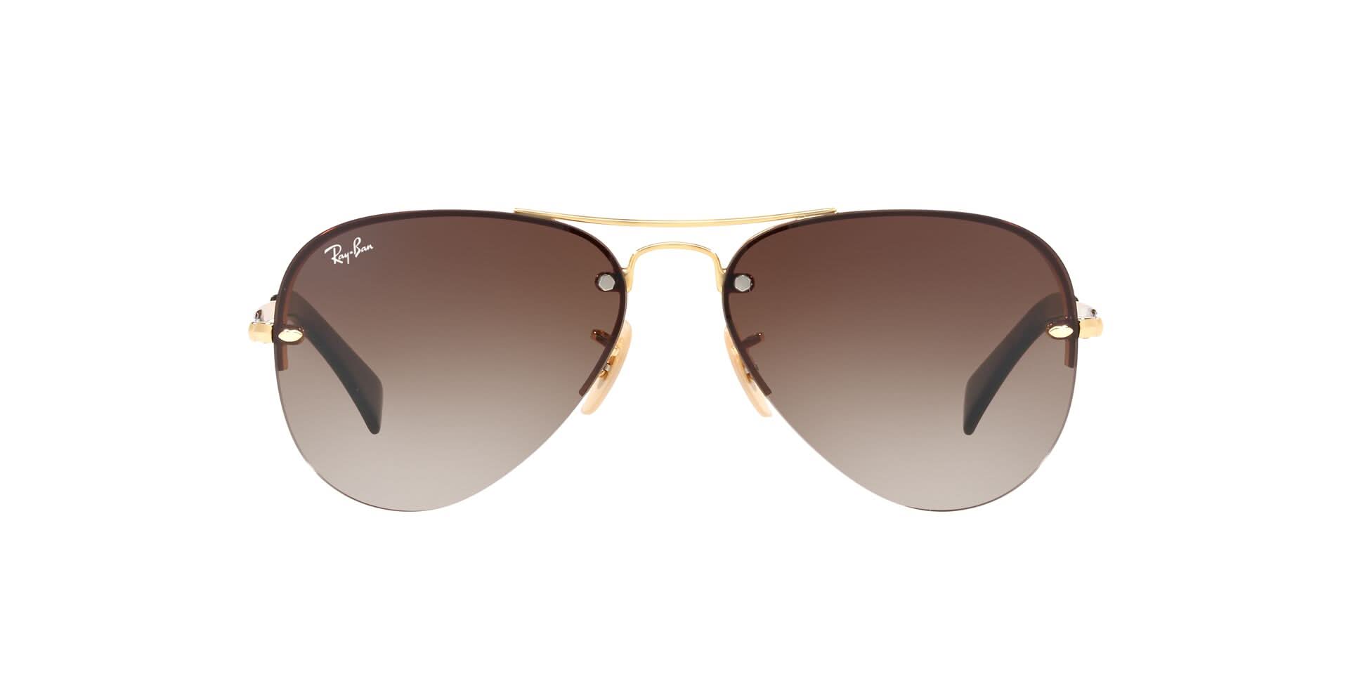 RAYBAN RB3449I RB3449 001/13 59 SUNGLASSES
