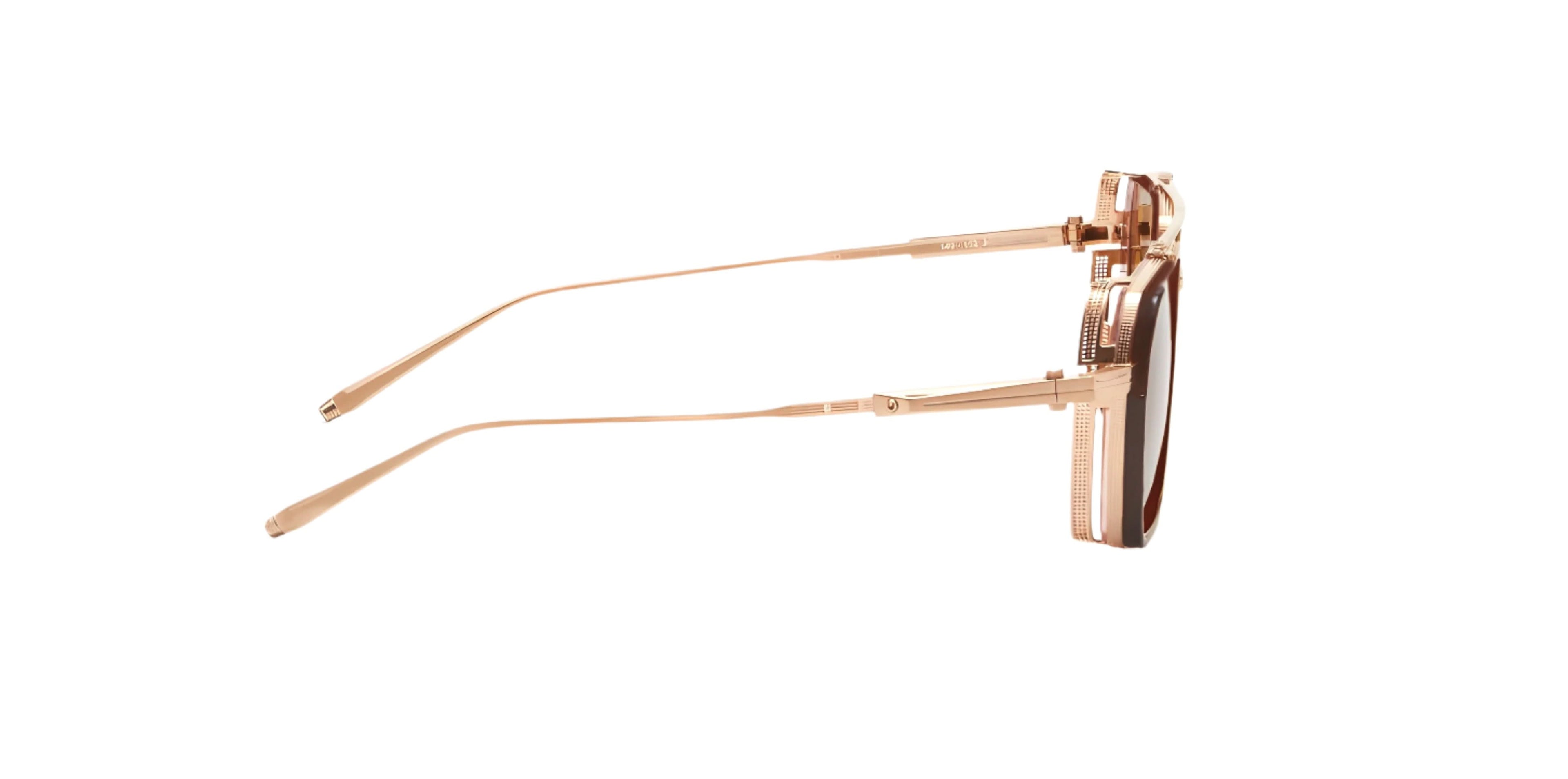 AKONI AKS510C TIROS GLD GLD BRN 58 SUNGLASSES