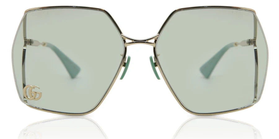 Gucci 0817S Gold & Green 003 Size 65, Sunglasses - Dayal opticals