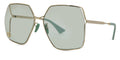 Gucci 0817S Gold & Green 003 Size 65, Sunglasses - Dayal opticals