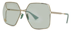 Gucci 0817S Gold & Green 003 Size 65, Sunglasses - Dayal opticals