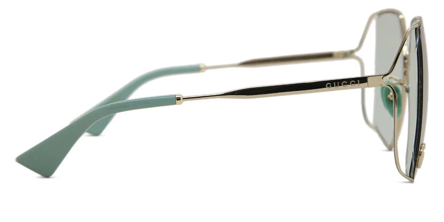 Gucci 0817S Gold & Green 003 Size 65, Sunglasses - Dayal opticals