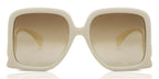 Gucci 1326S Ivory White 002 Size 58 , Sunglasses - Dayal Opticals 