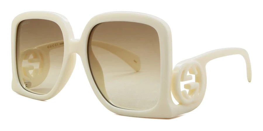 Gucci 1326S Ivory White 002 Size 58 , Sunglasses - Dayal Opticals 