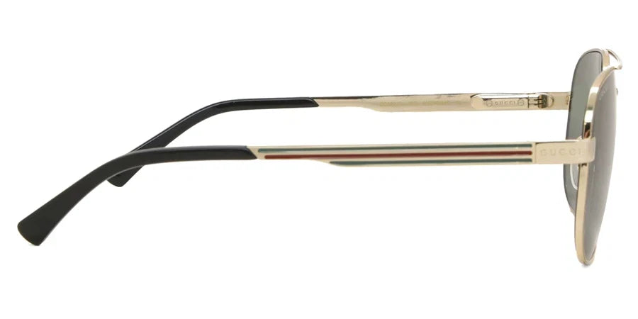 Gucci 1223S Gold & Grey 002 Size 60, Sunglasses - Dayal Opticals