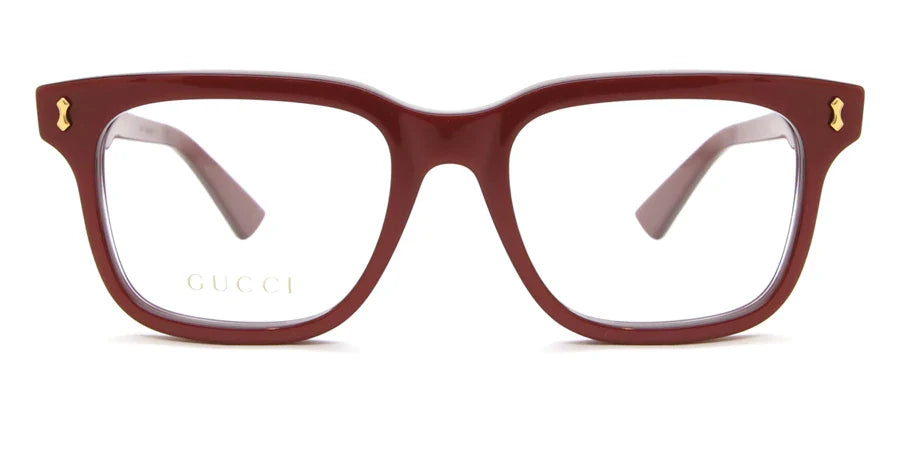 Gucci 1265O Burgundy 003 Size 52 , Frame - Dayal Opticals      