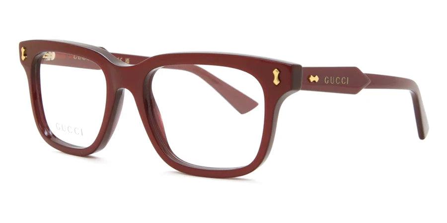 Gucci 1265O Burgundy 003 Size 52 , Frame - Dayal Opticals    