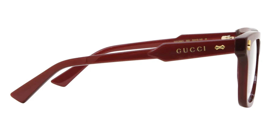 Gucci 1265O Burgundy 003 Size 52 , Frame - Dayal Opticals    