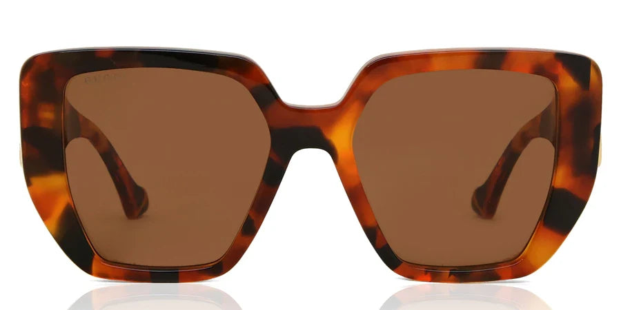 Gucci 0956S Havana & Brown 007 Size 54, Sunglasses - Dayal Opticals