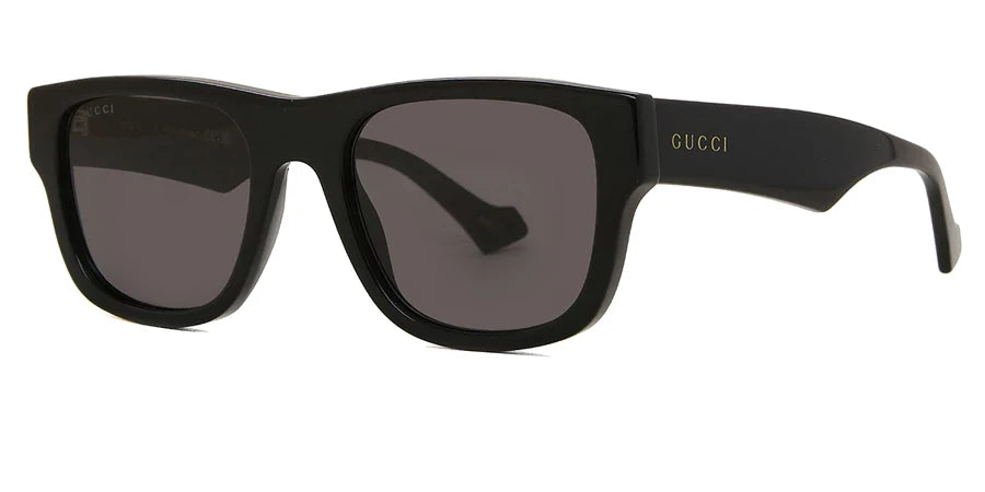 Gucci 1427S Black & Grey 001 Size 53, Sunglasses - Dayal Opticals