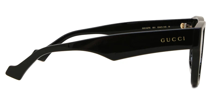Gucci 1427S Black & Grey 001 Size 53, Sunglasses - Dayal Opticals