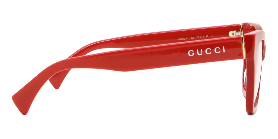 Gucci 1133O Red 005 Size 52, Frame - Dayal Opticals