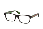 Gucci 0006ON Black & Green 006 Size 55, Frame - Dayal Opticals