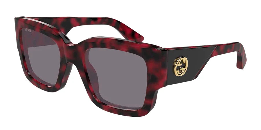 Gucci 1663S Tortoise & Violet 003 Size 52, Sunglasses - Dayal Opticals