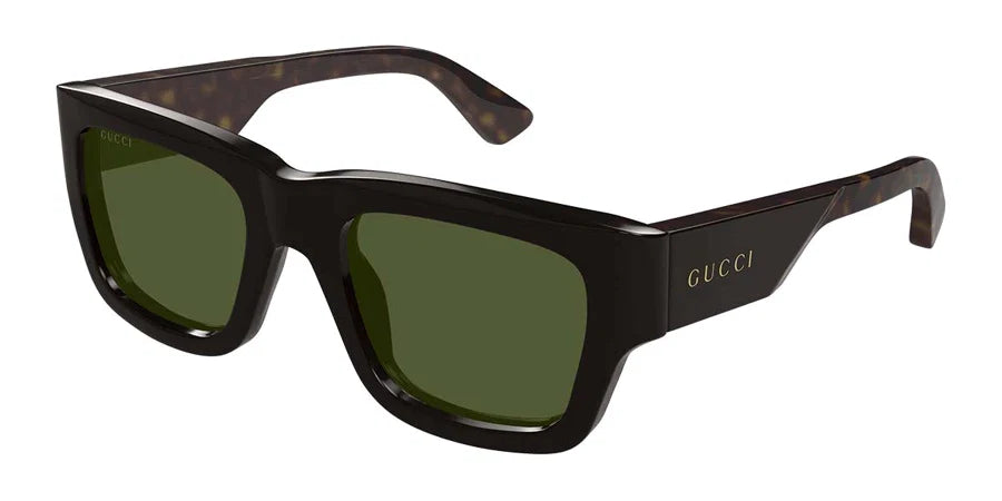 Gucci 1668S Brown & Green 004 Size 52, Sunglasses - Dayal Opticals