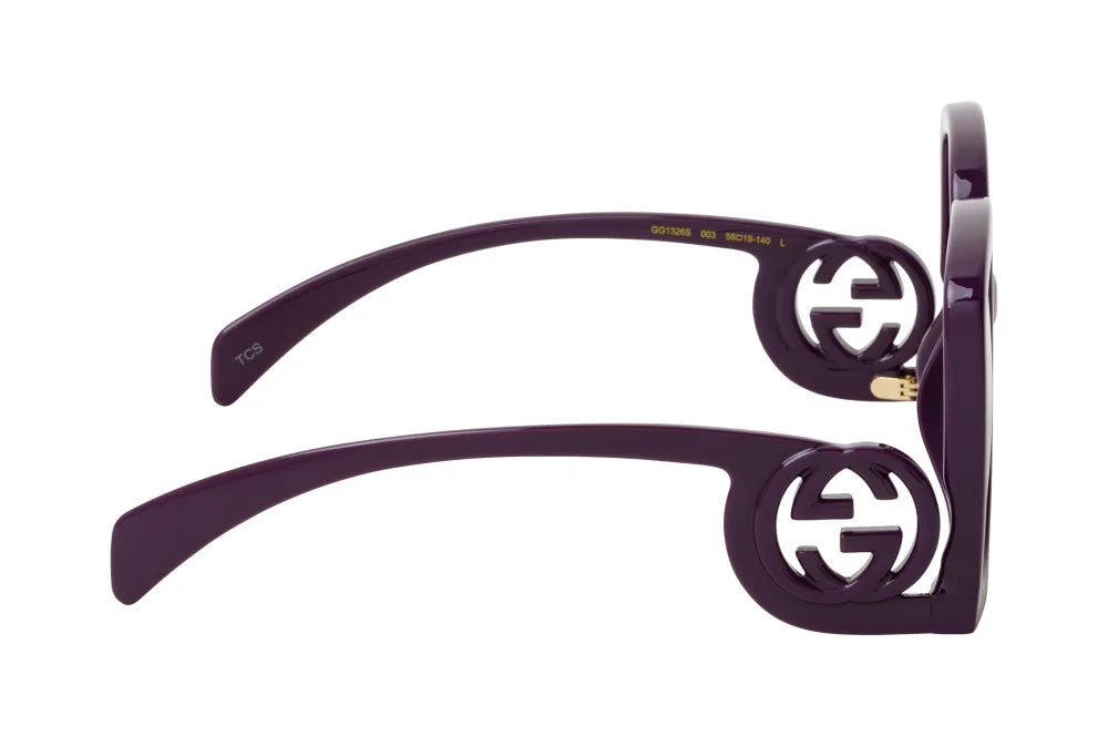 Gucci 1326S Purple 003 Size 58 , Sunglasses - Dayal Opticals 