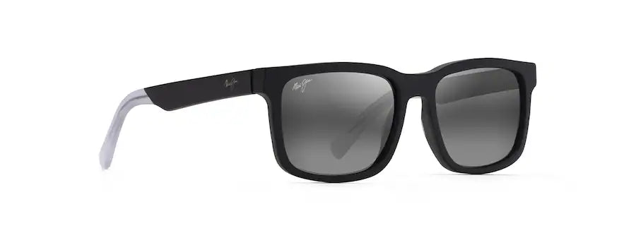 Maui Jim Stone Shack Matte Black & Crystal 862-02 sunglasses, size 55 – Dayal Opticals