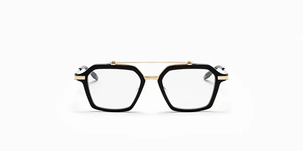 Akoni Akari Black & White Gold Akx413-A Size 51, Frame - Dayal opticals 