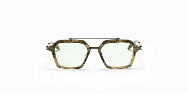 Akoni Akari Green Tortoise Swirl Akx413-B Size 51, Frame - Dayal opticals