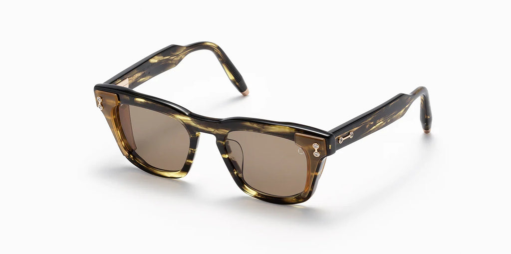 Akoni Ara Dark Tortoise Aks104B Size 52, Sunglasses - Dayal opticals   