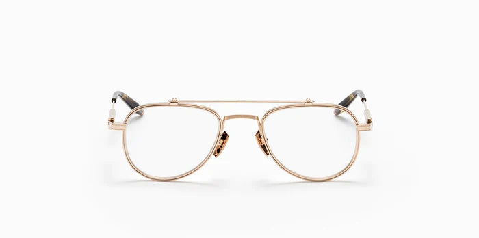 Akoni Calisto Brushed White Gold Akx303-A Size 51, Frame - Dayal opticals    