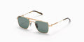 Akoni Europa Brushed White Gold Aks200A Size 50 , Sunglasses - Dayal opticals