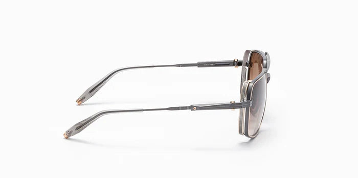 Akoni Pathfinder Brushed White Gold Aks503A Size 59 , Sunglasses - Dayal opticals         