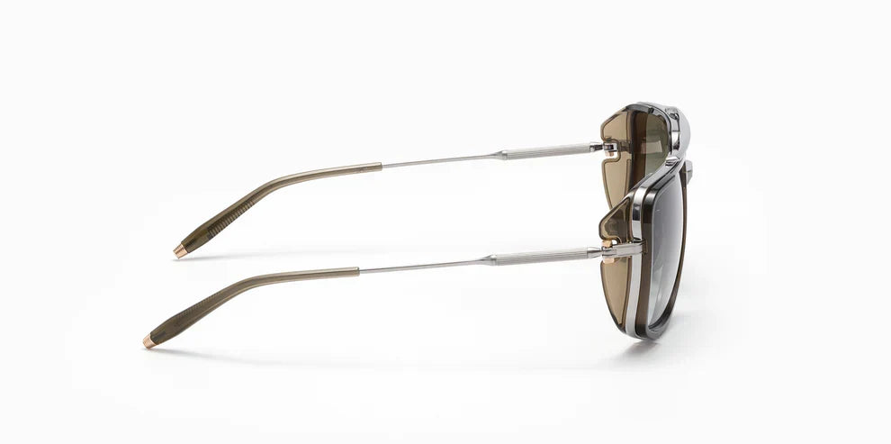 Akoni Stargazer Brushed Palladium Aks500B Size 59 , Sunglasses - Dayal opticals  