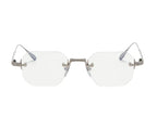 Akoni Juno One Silver Akx308-C Size 47, Frame - Dayal opticals 
