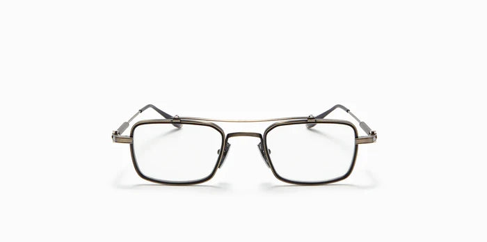 Akoni Cassini Matte Antiqued Silver Akx304B Size 48, Frame - Dayal opticals        