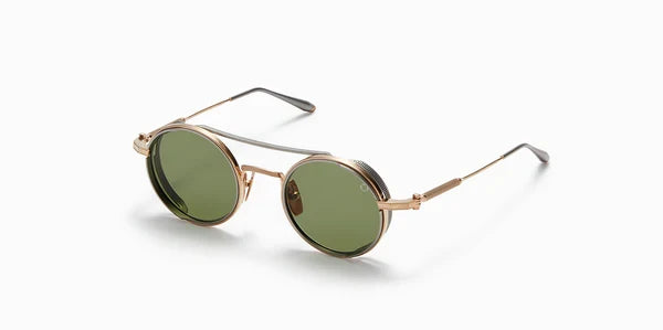 Akoni Eris Brushed White Gold Aks505-A Size 46, Sunglasses - Dayal opticals  