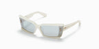 Akoni Lynx Cloudy White Aks107B, Sunglasses  
