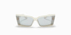Akoni Lynx Cloudy White Aks107B, Sunglasses  