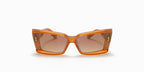 Akoni Lynx Cloudy Orange Aks107C Size 69, Sunglasses 